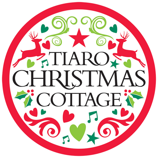 Tiaro Christmas Cottage Logo linked to the home page