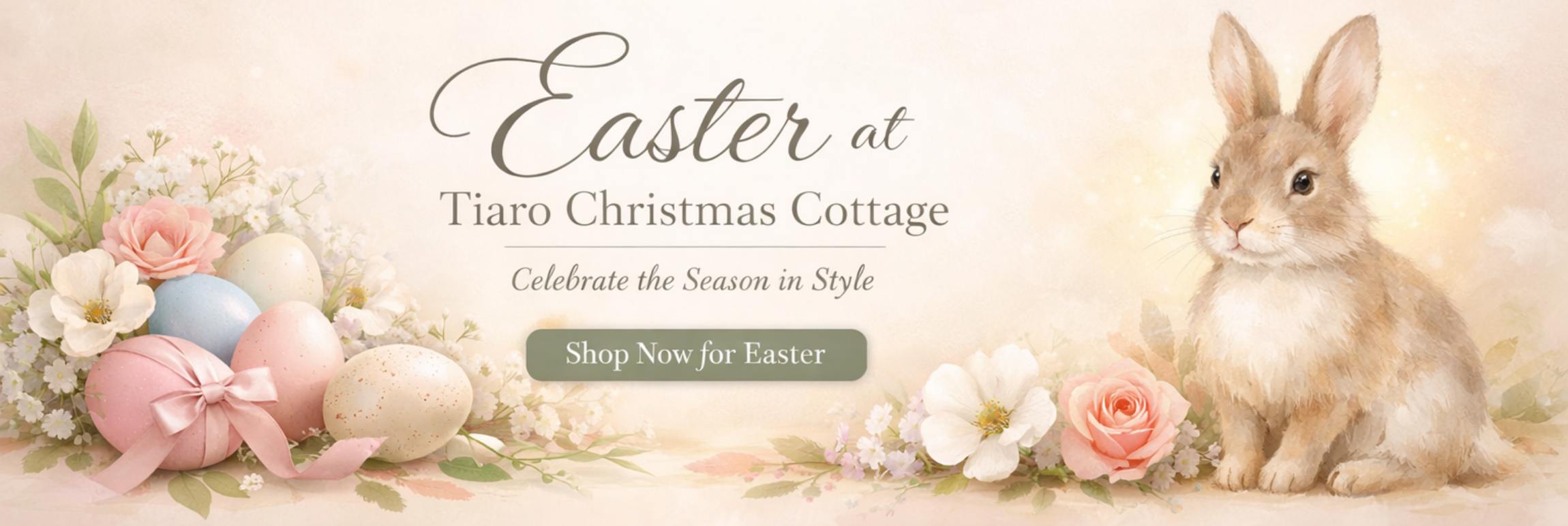 Easter season at Tiaro Christmas Cottage 2026
