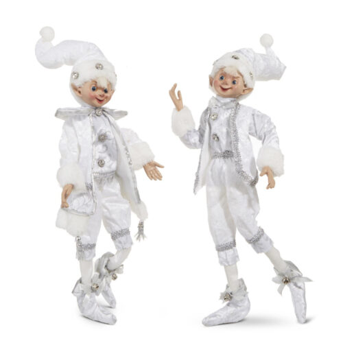 Posable Elf White  Small 2 Asst