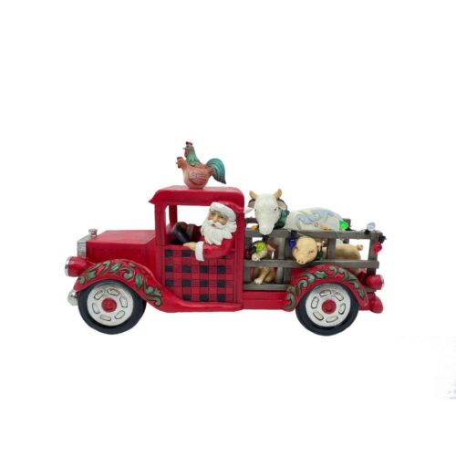 Jim Shore, Country Living, Santa in Truck