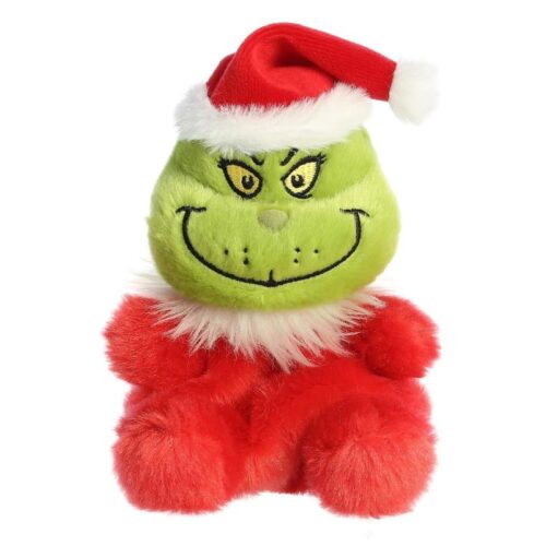 Pal Pal soft toy, Grinch dressed as Santa from the movie Grinch, by Dr Seuss