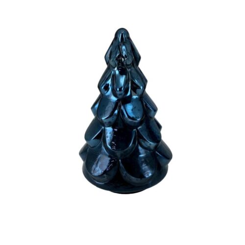 Navy Blue Glass Tree