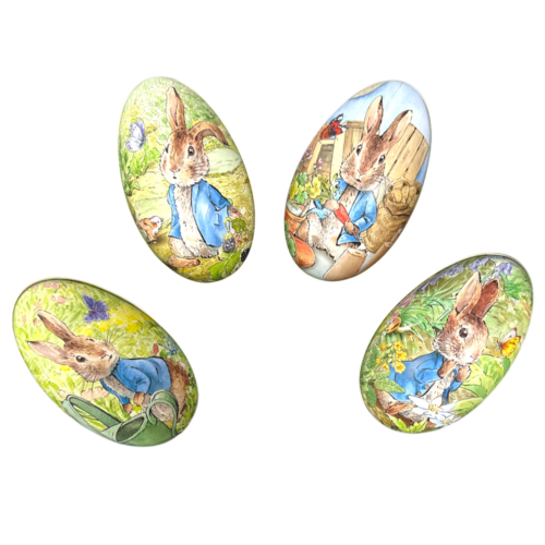 Peter Rabbit - Egg Shaped Tins