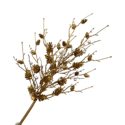 Pinecone and Pearl Spray, 2 Ast