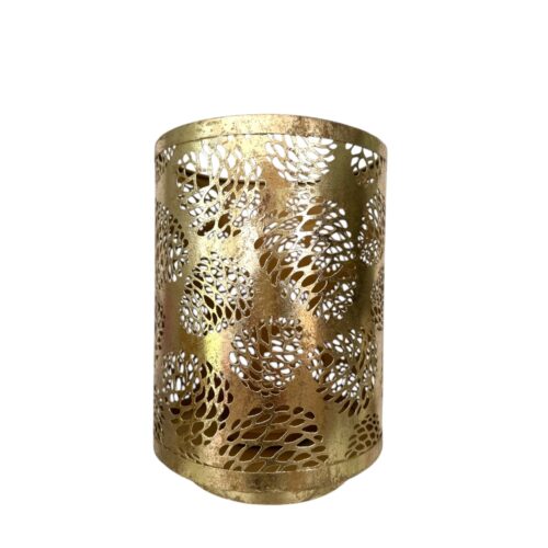 Hurricane Pinecone Cut Out Candle Holder