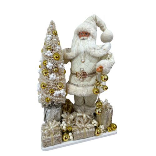 Santa with Christmas Tree Diorama