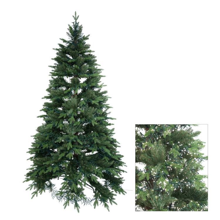 Jindabyne Pre Lit Luxe Tip Christmas-Tree