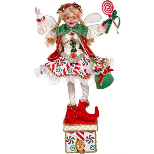 Mark Roberts - Stocking Holder - Peppermint Party Fairy