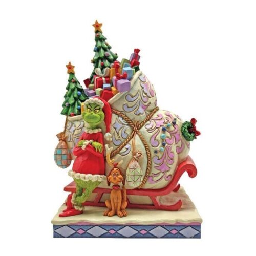 Grinch, Grinch Standing in Front of Sleigh