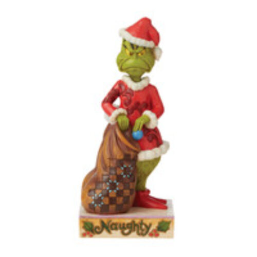 Grinch By Jim Shore - Grinch 2-Sided Naughty/Nice - Image 3