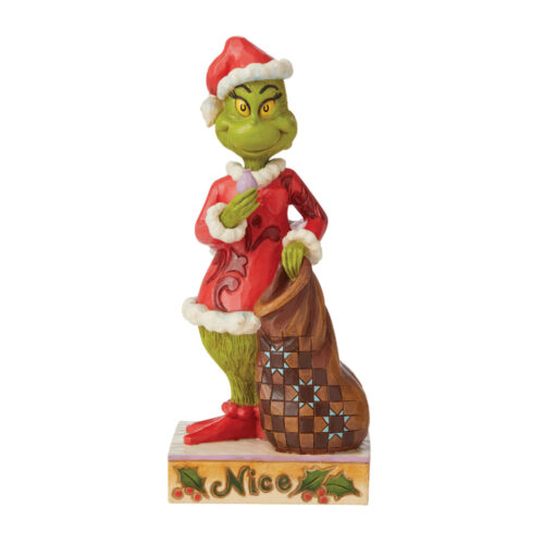 Grinch By Jim Shore - Grinch 2-Sided Naughty/Nice
