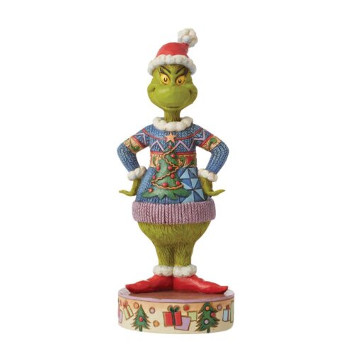 Grinch by Jim Shore, Grinch Wearing Ugly Sweater