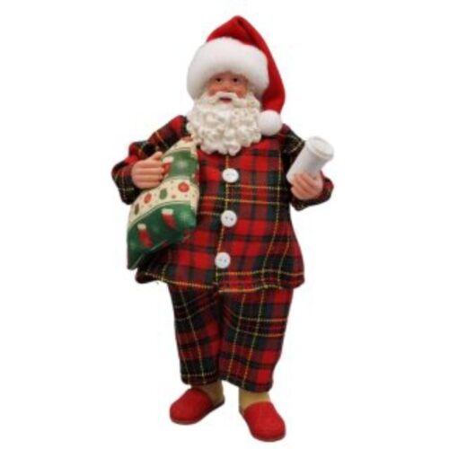 Santa in PJ's