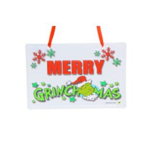 Grinch Sign - Merry Grinchmas