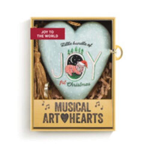 Musical Art Heart - Child's First Christmas - Image 3