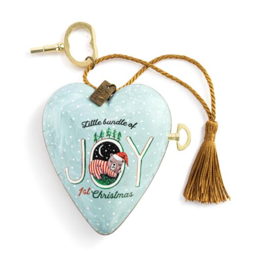 Musical Art Heart - Child's First Christmas