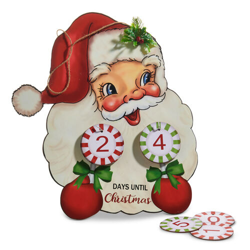 Treasured Moments, Christmas Countdown Santa
