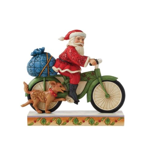 HWC - Santa Riding Bicycle