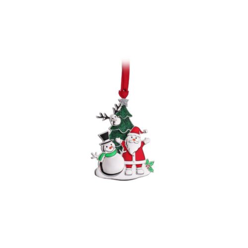 Whitehill Christmas - Snowman & Santa with Gift box