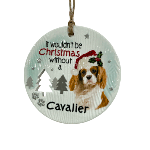Xmas Plaque - Cavalier
