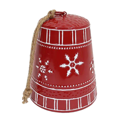 Bell with Rope Red
