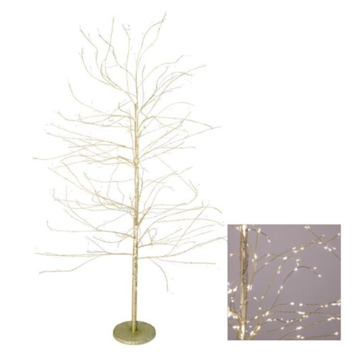Stockholm 150cm Champagne Christmas Tree 1000 LED