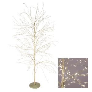 Stockholm 180cm Champagne Christmas Tree 1500 LED