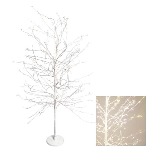 Stockholm 150cm White Christmas Tree 1000 LED Warm White