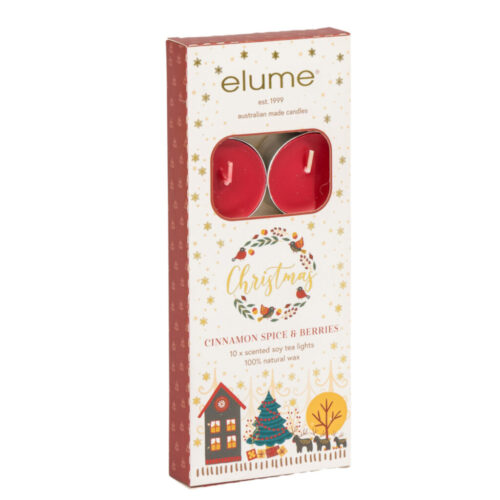 Christmas Cinnamon Spice & Berries Spice Tealight Candles