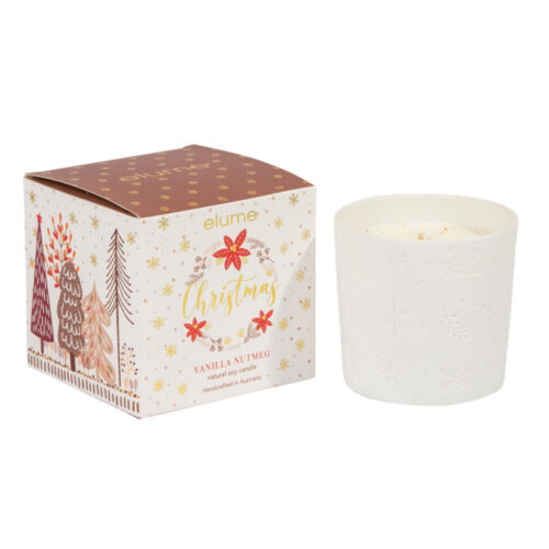 Christmas Vanilla & Nutmeg Soy Candle