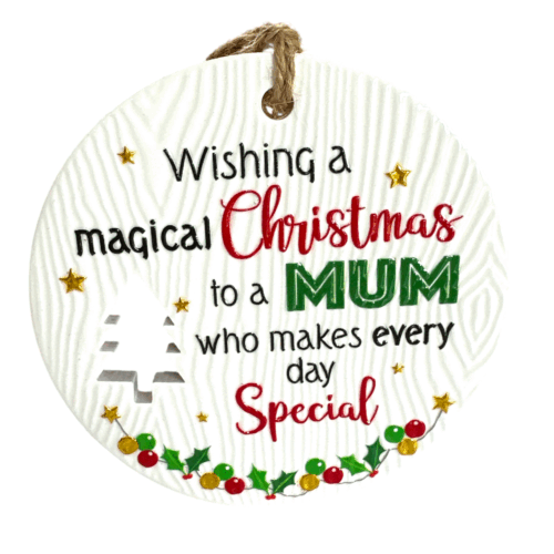 Xmas Plaque - Mum