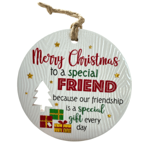 Xmas Plaque - Special Friend