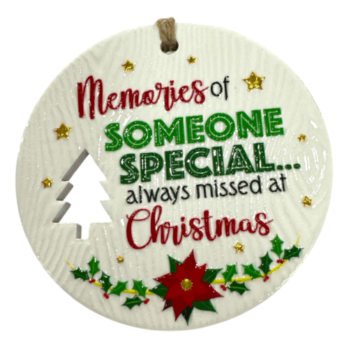 Xmas Plaque - Some Special Mems