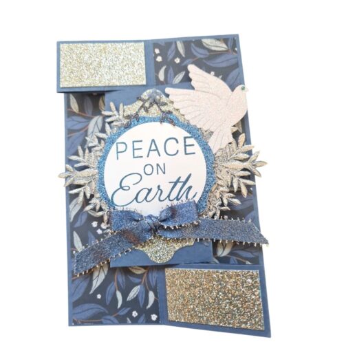 Hand Made - Christmas Card - Peace on Earth