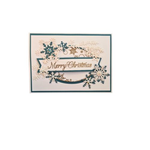 Hand Made - Christmas Card - Merry Christmas