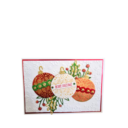 Hand Made - Card - Christmas Decorations