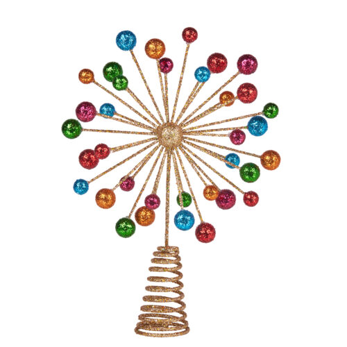 Tree Topper with Colourful Balls