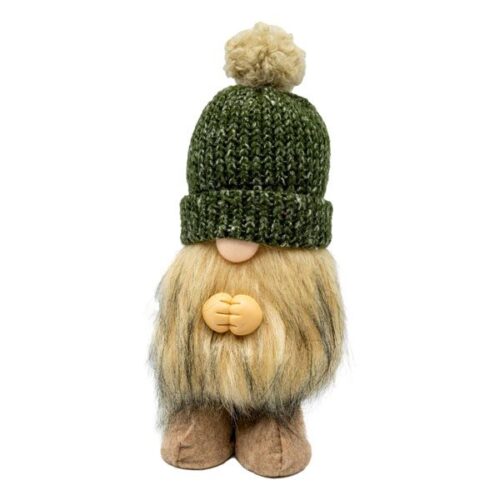 Gnome Wearing Green Hat 34cm