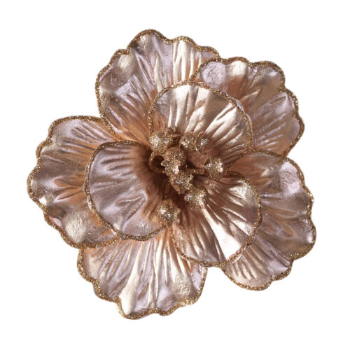 Magnolia Clip On Metallic Pink