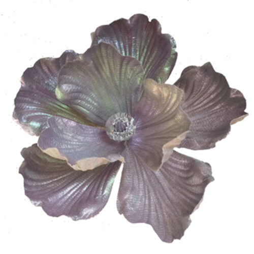 Magnolia Clip On Iridescent Mauve