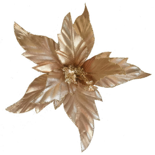 Poinsettia Clip On Copper