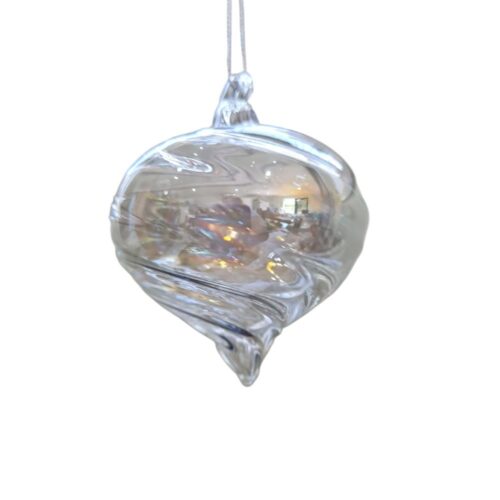 Bauble, Clear Iridescent, 3 Ast - Image 3
