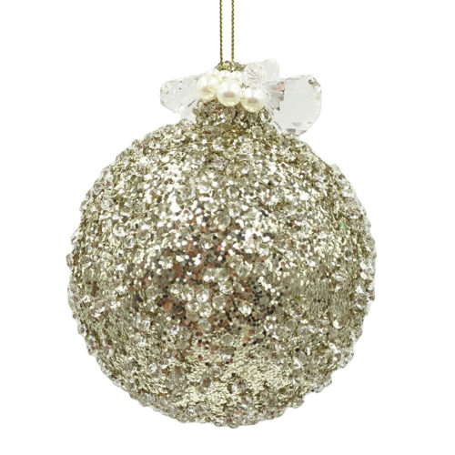 Bauble Champagne Crusted