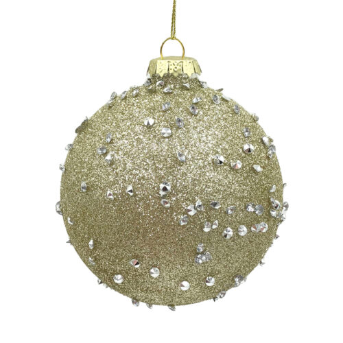 Bauble Jewel Dot Champagne