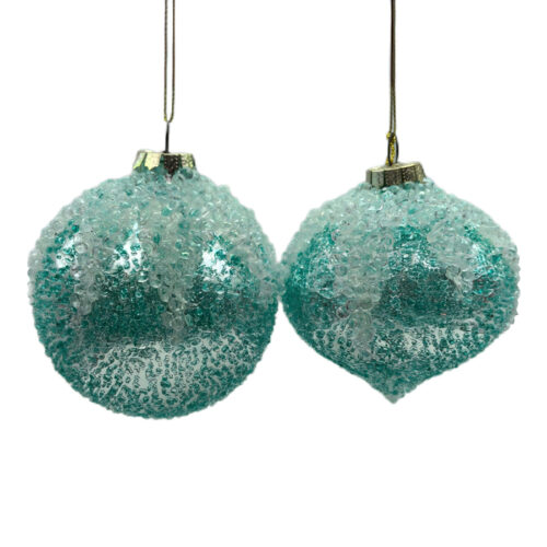 Bauble Beaded Tiffany 2 Assorted
