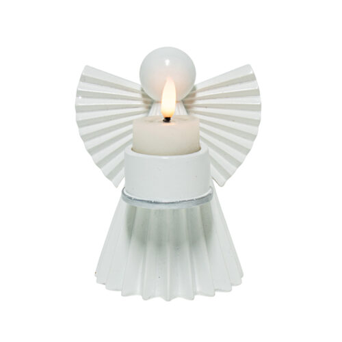 Geometric Angel Votive White