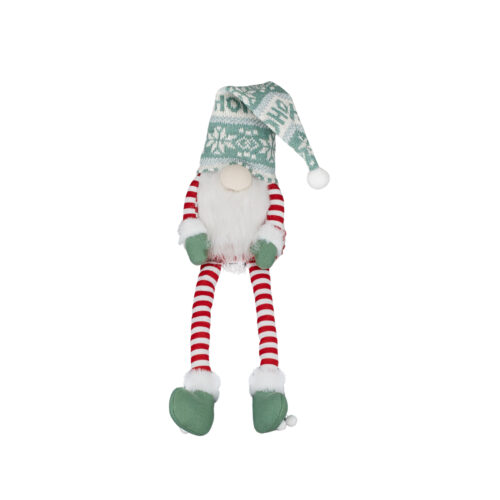 Gnome Sitting Red/Green
