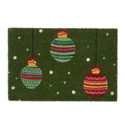 Door Mat - Baubles
