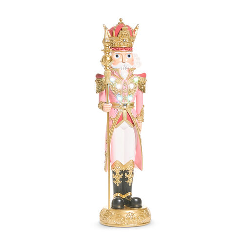 Holiday Rendezvous, Lighted Pink Nutcracker
