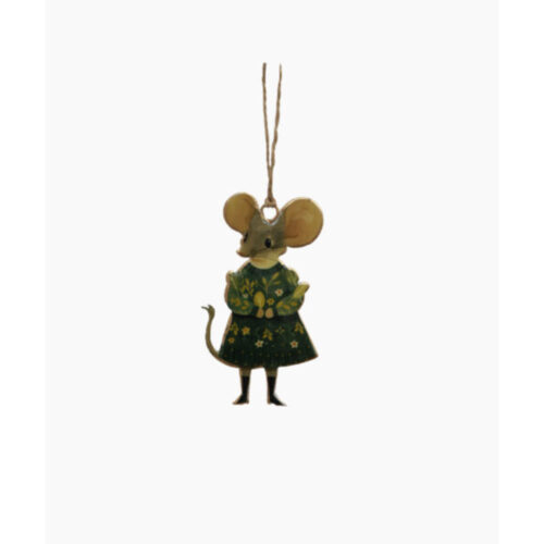 Edna Forrest Green Mouse, HO